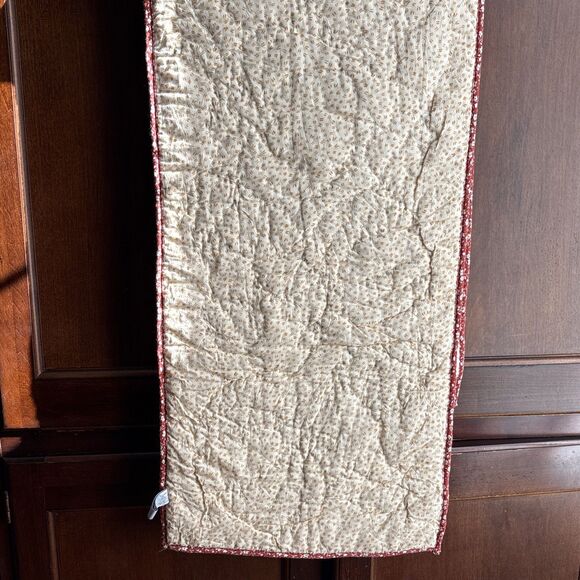 The Farmhouse Rachel Ashwell Quilted Reversible Table Runner 16x72 Thanksgiving - Picture 5 of 7
